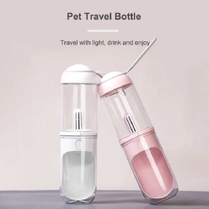 Outdoor Travel Pet Water Dispenser Pet Dog Cat Water Bottle